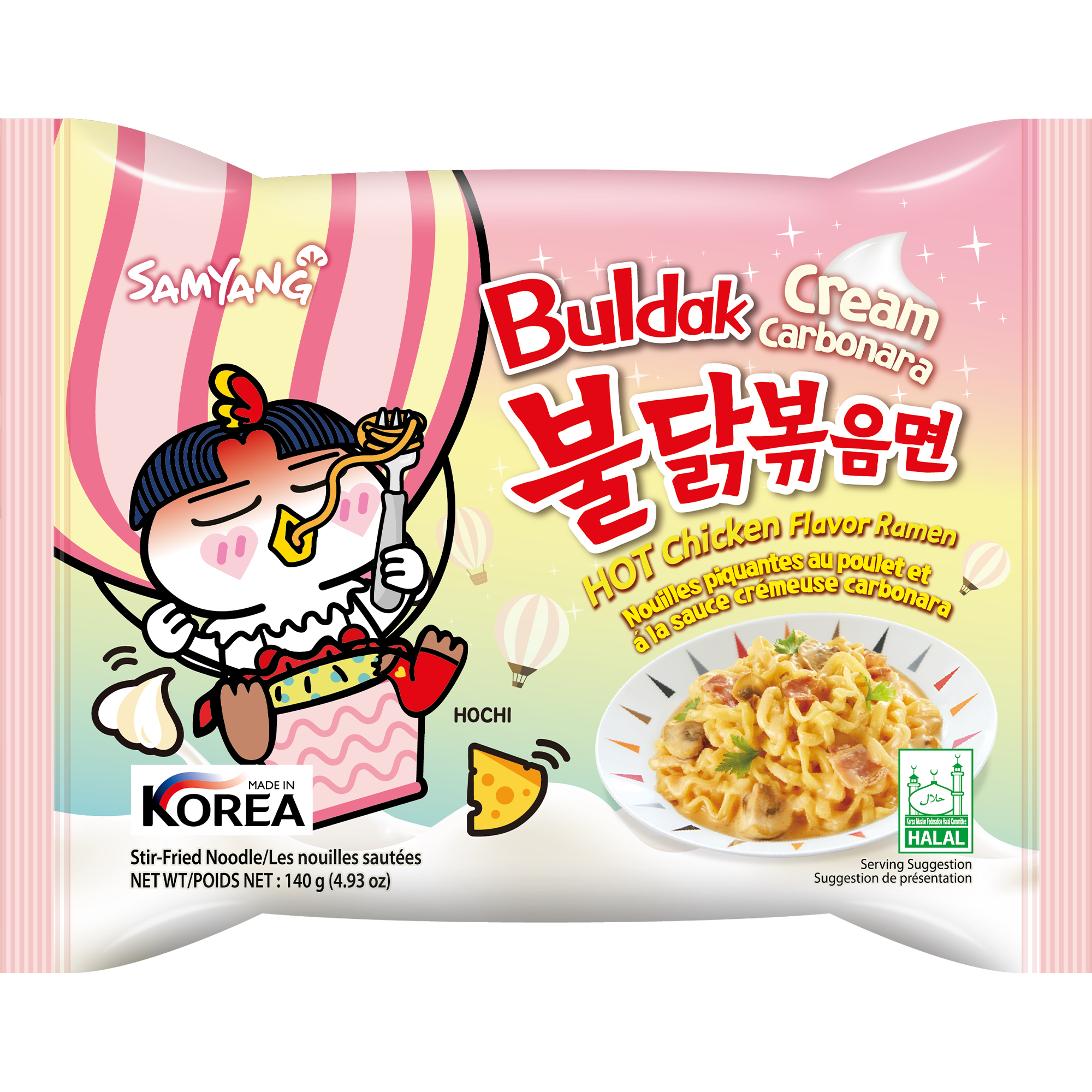 Buldak Ramen Cream Carbonara